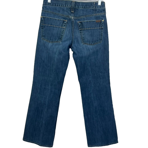 Carhartt Jeans Men's 30x32 Dark Wash Relaxed Fit Bootcut Denim B310 DRT - Picture 2 of 12